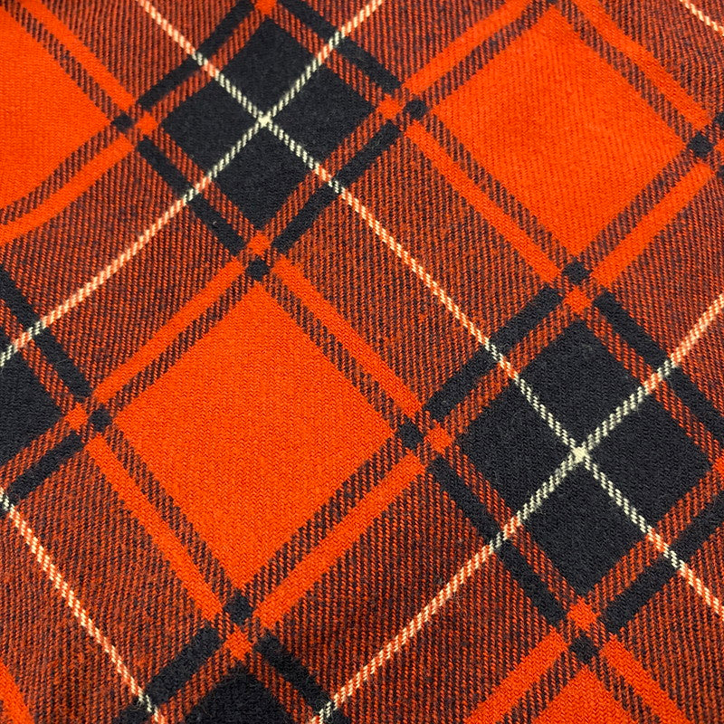 【中古品】【メンズ】 PANEL SLEEVE FLANNEL CHECK B.D SHIRT SOPH-189081 パネル スリーブ フランネル チェック ボタンダウン シャツ 長袖 トップス 142-251112-as-29-izu サイズ：S カラー：レッド系 万代Net店
