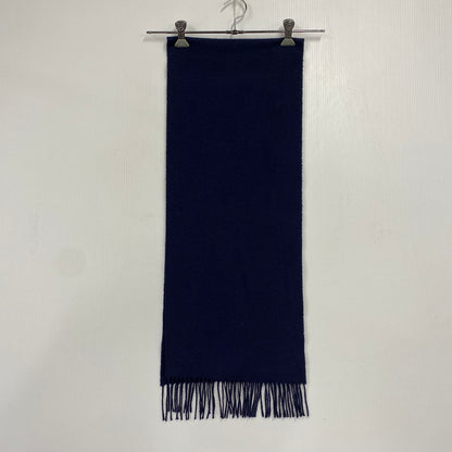 【中古品】【メンズ/レディース】 TOMORROWLAND トゥモローランド CASHMERE MUFFLER カシミヤ マフラー 187-251115-as-05-izu カラー：ネイビー 万代Net店