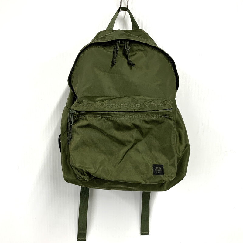 【中古品】【メンズ/レディース】 MIS エムアイエス USA製 DAYPACK デイパック リュック 鞄 188-251113-ya-07-izu カラー：カーキ 万代Net店