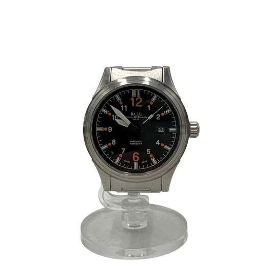 【中古品】【メンズ/レディース】 AUTOMATIC DATE 43MM NM1090C ストークマン オートマティック デイト 腕時計 195-251108-as-15-izu カラー：ブラック×シルバー 万代Net店