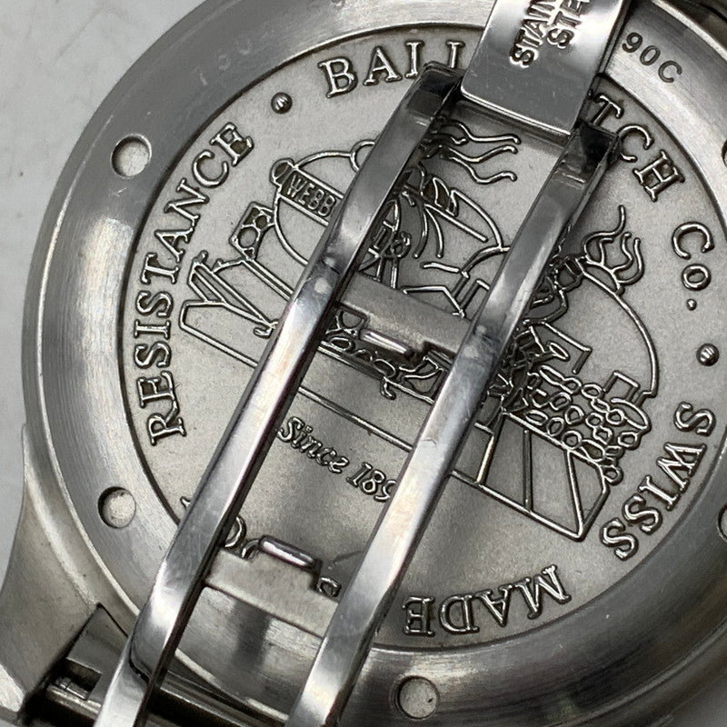 【中古品】【メンズ/レディース】 AUTOMATIC DATE 43MM NM1090C ストークマン オートマティック デイト 腕時計 195-251108-as-15-izu カラー：ブラック×シルバー 万代Net店