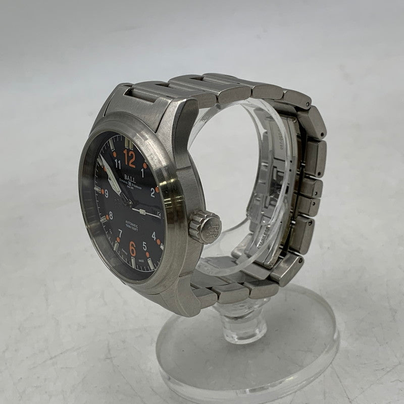 【中古品】【メンズ/レディース】 AUTOMATIC DATE 43MM NM1090C ストークマン オートマティック デイト 腕時計 195-251108-as-15-izu カラー：ブラック×シルバー 万代Net店