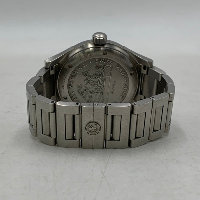 【中古品】【メンズ/レディース】 AUTOMATIC DATE 43MM NM1090C ストークマン オートマティック デイト 腕時計 195-251108-as-15-izu カラー：ブラック×シルバー 万代Net店