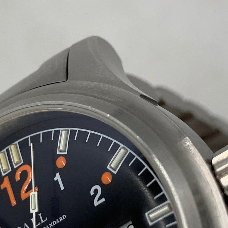 【中古品】【メンズ/レディース】 AUTOMATIC DATE 43MM NM1090C ストークマン オートマティック デイト 腕時計 195-251108-as-15-izu カラー：ブラック×シルバー 万代Net店