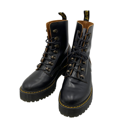 【中古品】【メンズ/レディース】 Dr.Martens ドクターマーチン LEONA 7-EYE HIKER BOOT ブーツ シューズ 靴 164-251108-as-20-izu サイズ：UK6 カラー：ブラック 万代Net店