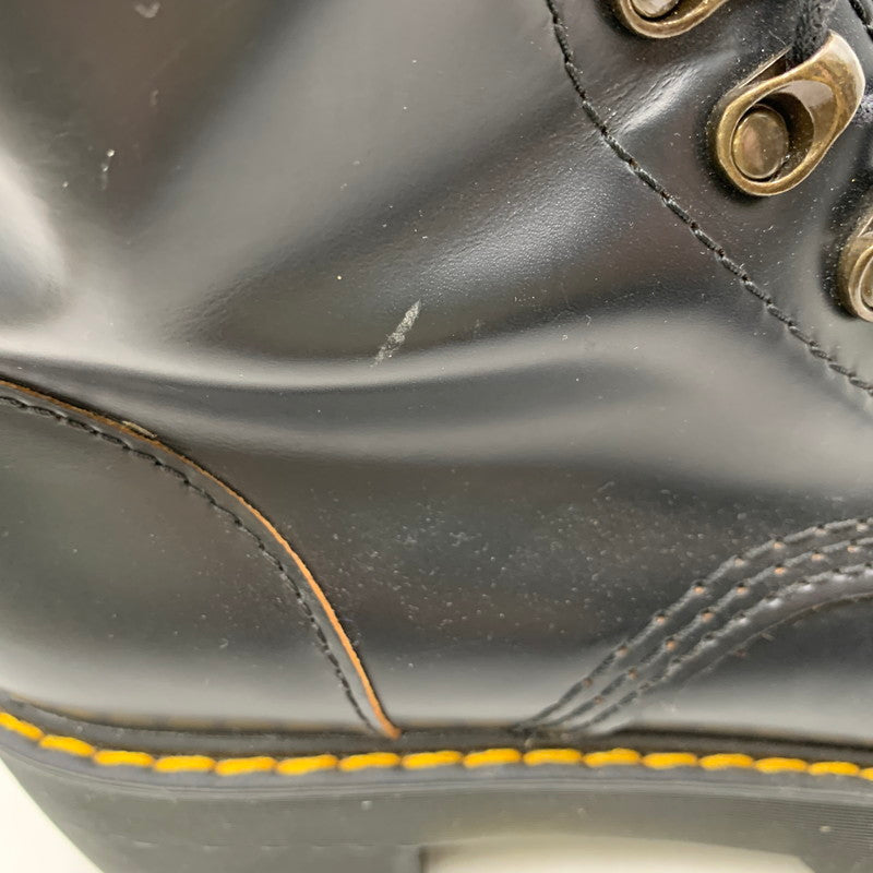 【中古品】【メンズ/レディース】 Dr.Martens ドクターマーチン LEONA 7-EYE HIKER BOOT ブーツ シューズ 靴 164-251108-as-20-izu サイズ：UK6 カラー：ブラック 万代Net店