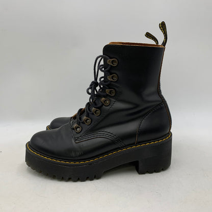【中古品】【メンズ/レディース】 Dr.Martens ドクターマーチン LEONA 7-EYE HIKER BOOT ブーツ シューズ 靴 164-251108-as-20-izu サイズ：UK6 カラー：ブラック 万代Net店
