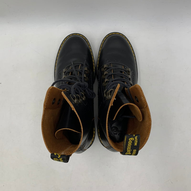 【中古品】【メンズ/レディース】 Dr.Martens ドクターマーチン LEONA 7-EYE HIKER BOOT ブーツ シューズ 靴 164-251108-as-20-izu サイズ：UK6 カラー：ブラック 万代Net店