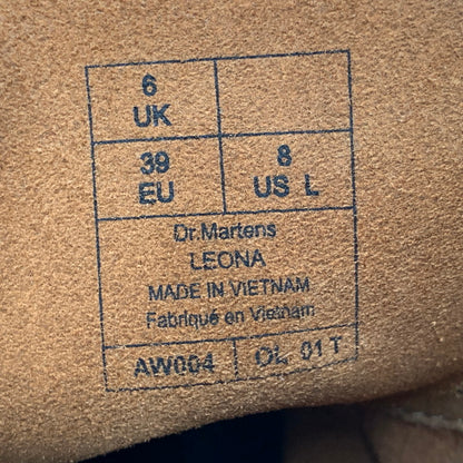 【中古品】【メンズ/レディース】 Dr.Martens ドクターマーチン LEONA 7-EYE HIKER BOOT ブーツ シューズ 靴 164-251108-as-20-izu サイズ：UK6 カラー：ブラック 万代Net店
