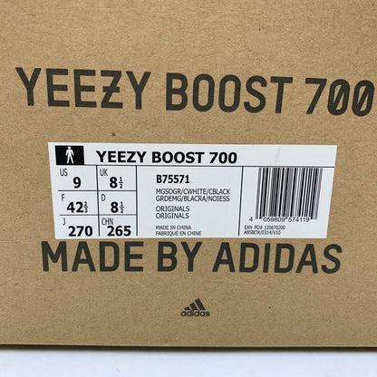 【現状渡し品】【メンズ】 YEEZY BOOST 700 B75571 イージーブースト 700 スニーカー シューズ 靴 161-251108-as-16-izu サイズ：27cm カラー：MGSOGR/CWHITE/CBLACK 万代Net店