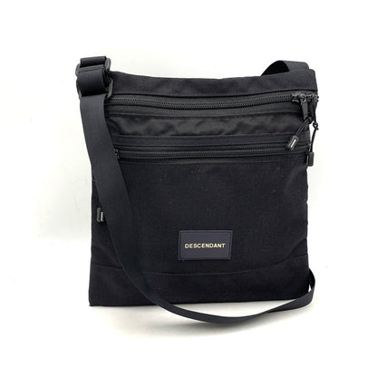 【中古品】【メンズ/レディース】 DESCENDANT ディセンダント × RIDEBAG ライドバッグ BAMBI SACOCHE バンビ サコッシュ ショルダーバッグ カバン 鞄 188-251113-ya-02-izu カラー：BLACK 万代Net店