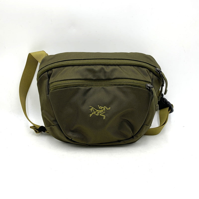 【中古品】【メンズ/レディース】 ARC'TERYX アークテリクス MAKA2 WAISTPACK マカツー ウエストパック カバン 鞄 188-251113-ya-04-izu カラー：カーキ 万代Net店