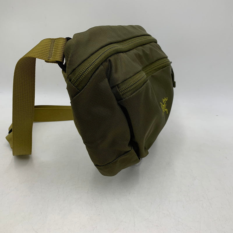 【中古品】【メンズ/レディース】 ARC'TERYX アークテリクス MAKA2 WAISTPACK マカツー ウエストパック カバン 鞄 188-251113-ya-04-izu カラー：カーキ 万代Net店