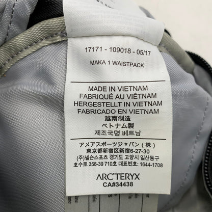【中古品】【メンズ/レディース】 ARC'TERYX アークテリクス MAKAマカ 1 WAIST PACK ウエストパック カバン 鞄 188-251113-ya-05-izu カラー：BLACK 万代Net店