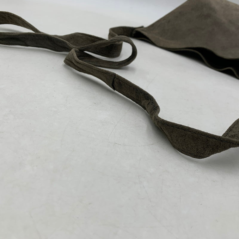 【中古品】【メンズ/レディース】 HENDER SCHEME PIG SHOULDER BAG エンダースキーマ ピッグショルダーバッグ カバン 鞄 188-251113-ya-03-izu カラー：チャコールグレー 万代Net店