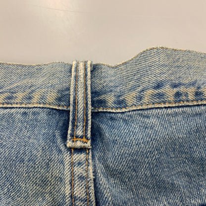 【現状渡し品】【メンズ】 RRL ダブルアールエル ZIP FLY STRAIGHT DENIM PANTS ジップフライ ストレート デニムパンツ USA製 ジーンズ ボトムス 157-251108-as-05-izu サイズ：40×32 カラー：ライトインディゴ 万代Net店