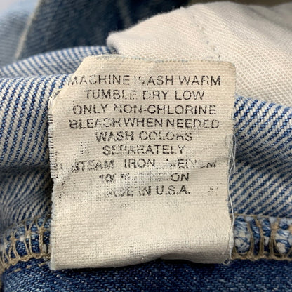 【現状渡し品】【メンズ】 RRL ダブルアールエル ZIP FLY STRAIGHT DENIM PANTS ジップフライ ストレート デニムパンツ USA製 ジーンズ ボトムス 157-251108-as-05-izu サイズ：40×32 カラー：ライトインディゴ 万代Net店