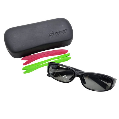 【現状渡し品】【メンズ/レディース】 REVIN レヴィン ZEAL OPTICS SUNGLASSES ジールオプティクス サングラス 203-251112-as-43-izu カラー：ブラック 万代Net店