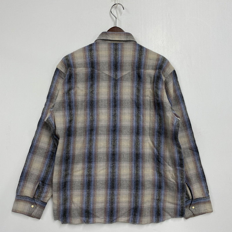 【中古品】【メンズ】 MAD HECTIC マッドヘクティク FLANNEL SHIRT H-AW04-LS03 フランネルシャツ チェック 長袖 トップス 142-251109-as-01-izu サイズ：M カラー：マルチカラー 万代Net店