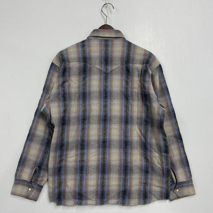 【中古品】【メンズ】 MAD HECTIC マッドヘクティク FLANNEL SHIRT H-AW04-LS03 フランネルシャツ チェック 長袖 トップス 142-251109-as-01-izu サイズ：M カラー：マルチカラー 万代Net店