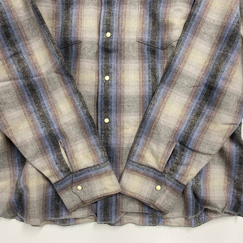 【中古品】【メンズ】 MAD HECTIC マッドヘクティク FLANNEL SHIRT H-AW04-LS03 フランネルシャツ チェック 長袖 トップス 142-251109-as-01-izu サイズ：M カラー：マルチカラー 万代Net店