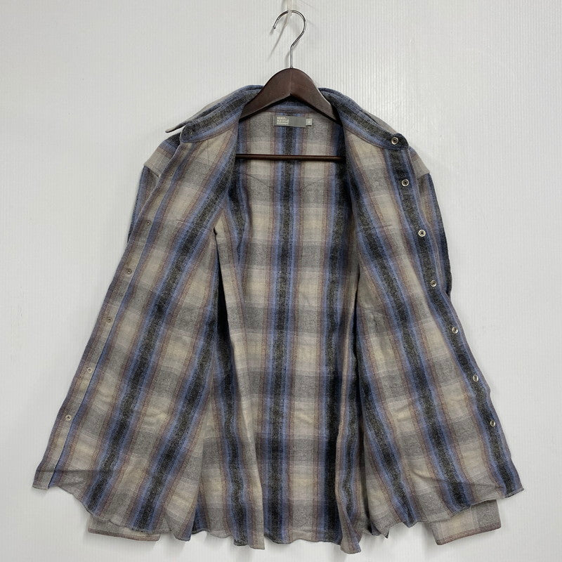 【中古品】【メンズ】 MAD HECTIC マッドヘクティク FLANNEL SHIRT H-AW04-LS03 フランネルシャツ チェック 長袖 トップス 142-251109-as-01-izu サイズ：M カラー：マルチカラー 万代Net店
