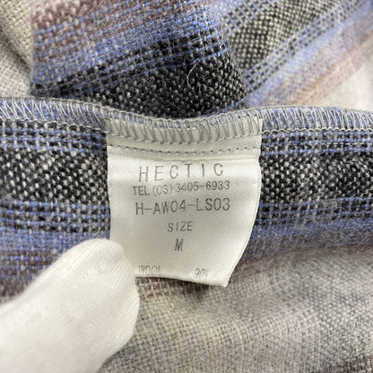 【中古品】【メンズ】 MAD HECTIC マッドヘクティク FLANNEL SHIRT H-AW04-LS03 フランネルシャツ チェック 長袖 トップス 142-251109-as-01-izu サイズ：M カラー：マルチカラー 万代Net店