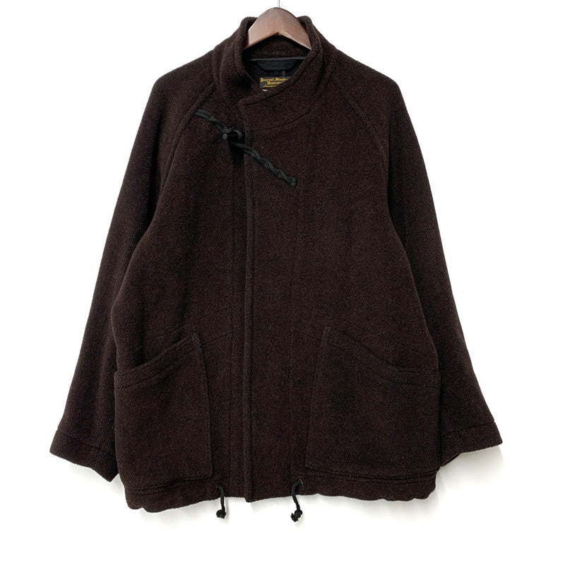 【中古品】【メンズ】 JOURNAL STANDARD HOMESTEAD ジャーナルスタンダードホームステッド BRITISH CUT PILE SMOCK 21-020-470-1030-3-0 ダッフルスモック ジャケット アウター 147-251108-as-08-izu サイズ：M カラー：ブラウン 万代Net店