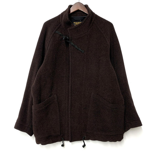 【中古品】【メンズ】 JOURNAL STANDARD HOMESTEAD ジャーナルスタンダードホームステッド BRITISH CUT PILE SMOCK 21-020-470-1030-3-0 ダッフルスモック ジャケット アウター 147-251108-as-08-izu サイズ：M カラー：ブラウン 万代Net店