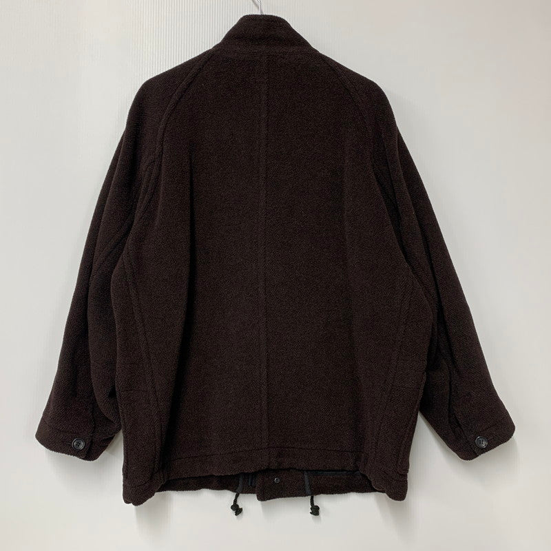 【中古品】【メンズ】 JOURNAL STANDARD HOMESTEAD ジャーナルスタンダードホームステッド BRITISH CUT PILE SMOCK 21-020-470-1030-3-0 ダッフルスモック ジャケット アウター 147-251108-as-08-izu サイズ：M カラー：ブラウン 万代Net店