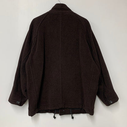 【中古品】【メンズ】 JOURNAL STANDARD HOMESTEAD ジャーナルスタンダードホームステッド BRITISH CUT PILE SMOCK 21-020-470-1030-3-0 ダッフルスモック ジャケット アウター 147-251108-as-08-izu サイズ：M カラー：ブラウン 万代Net店