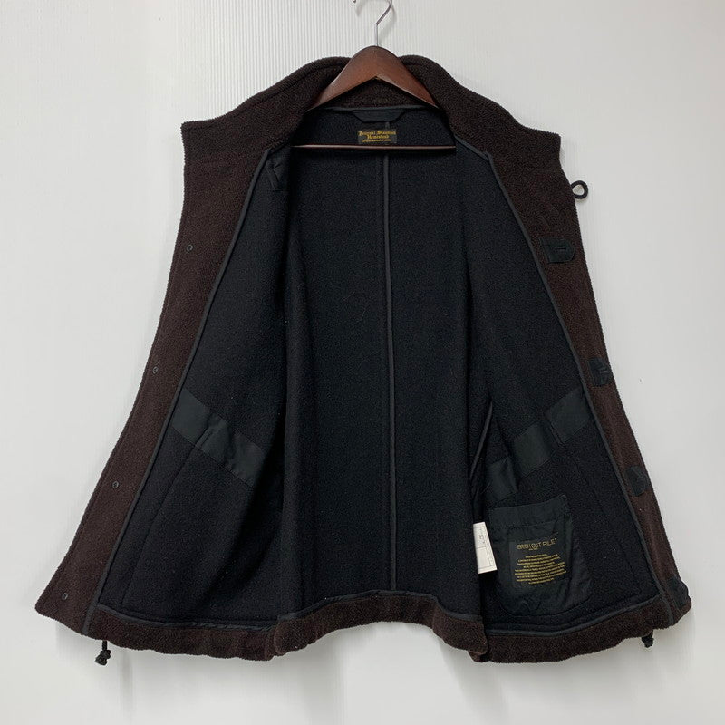 【中古品】【メンズ】 JOURNAL STANDARD HOMESTEAD ジャーナルスタンダードホームステッド BRITISH CUT PILE SMOCK 21-020-470-1030-3-0 ダッフルスモック ジャケット アウター 147-251108-as-08-izu サイズ：M カラー：ブラウン 万代Net店