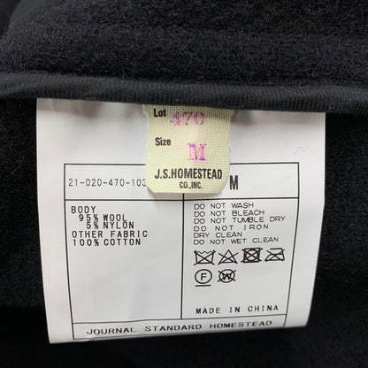 【中古品】【メンズ】 JOURNAL STANDARD HOMESTEAD ジャーナルスタンダードホームステッド BRITISH CUT PILE SMOCK 21-020-470-1030-3-0 ダッフルスモック ジャケット アウター 147-251108-as-08-izu サイズ：M カラー：ブラウン 万代Net店