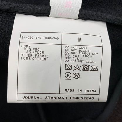 【中古品】【メンズ】 JOURNAL STANDARD HOMESTEAD ジャーナルスタンダードホームステッド BRITISH CUT PILE SMOCK 21-020-470-1030-3-0 ダッフルスモック ジャケット アウター 147-251108-as-08-izu サイズ：M カラー：ブラウン 万代Net店