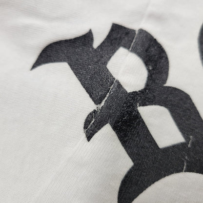 【中古品】【メンズ】 BORN X RAISED ボーンアンドレイズド BACK PRINT L/S TEE バックプリント ロングスリーブ Tシャツ 長袖 トップス 142-260106-as-09-izu サイズ：XL カラー：ホワイト 万代Net店