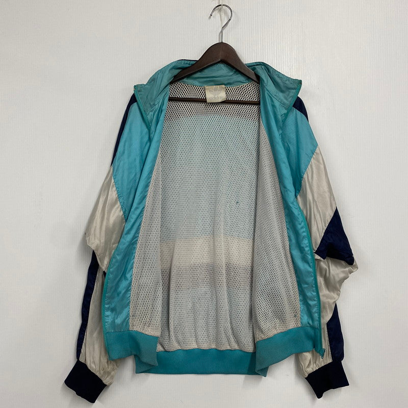 【現状渡し品】【メンズ】 OLD ADIDAS オールド アディダス NYLON JACKET ナイロンジャケット 白タグ アウター 146-251109-as-02-izu サイズ：7 カラー：マルチカラー 万代Net店