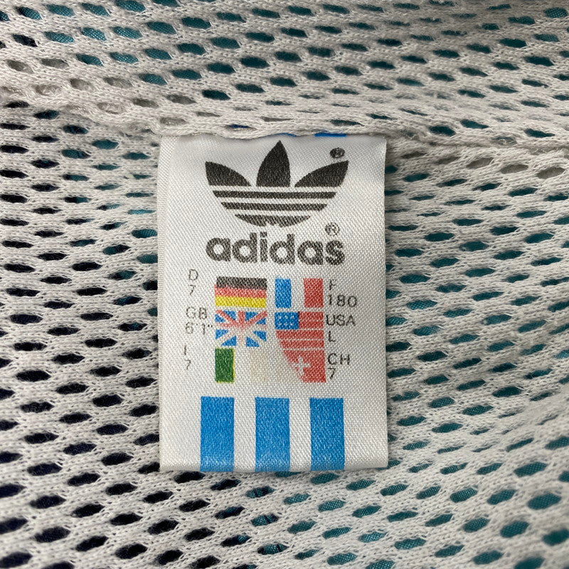 【現状渡し品】【メンズ】 OLD ADIDAS オールド アディダス NYLON JACKET ナイロンジャケット 白タグ アウター 146-251109-as-02-izu サイズ：7 カラー：マルチカラー 万代Net店