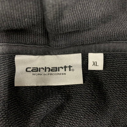 【中古品】【メンズ】 CARHARTT WIP カーハートダブリューアイピー MOSBY SCRIPT HOODED SWEAT SHIRT I028586 フーデッド スウェットシャツ パーカー 長袖 トップス 142-251207-as-13-izu サイズ：XL カラー：ブラック 万代Net店