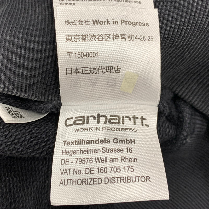 【中古品】【メンズ】 CARHARTT WIP カーハートダブリューアイピー MOSBY SCRIPT HOODED SWEAT SHIRT I028586 フーデッド スウェットシャツ パーカー 長袖 トップス 142-251207-as-13-izu サイズ：XL カラー：ブラック 万代Net店