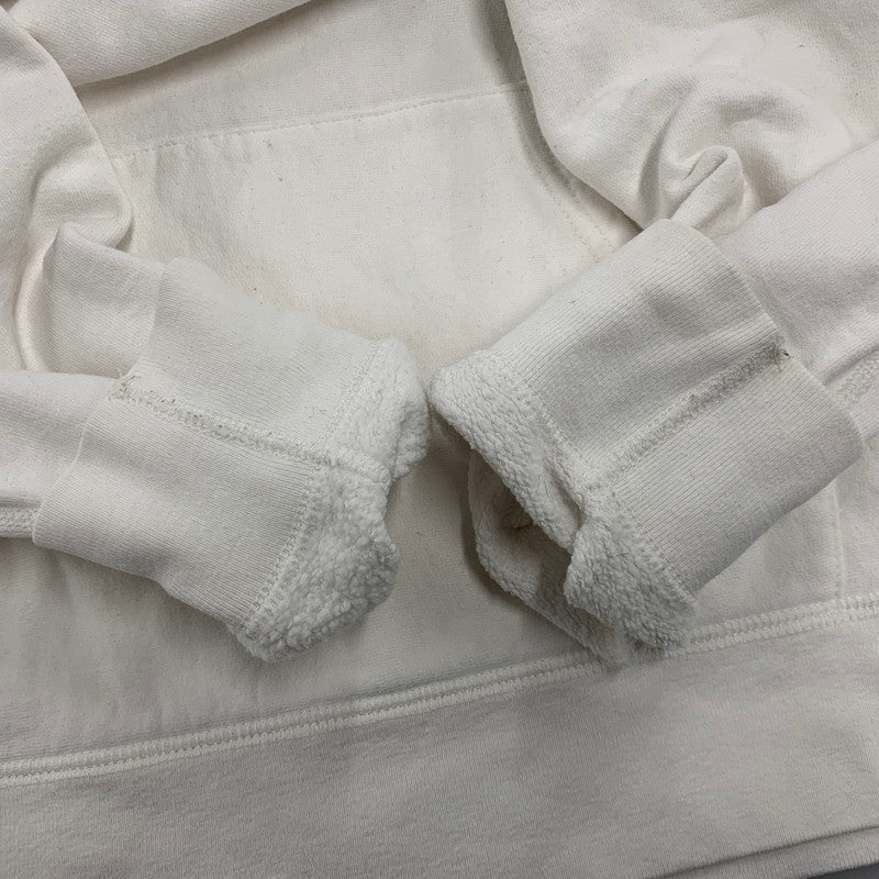 【中古品】【メンズ】 SMALL BOX LOGO HOODED SWEAT SHIRT スモール ボックス ロゴ フーデッド スウェットシャツ パーカー 長袖 トップス 149-251108-as-04-izu サイズ：M カラー：ホワイト 万代Net店