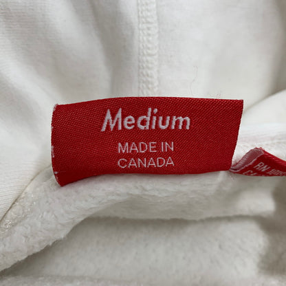 【中古品】【メンズ】 SMALL BOX LOGO HOODED SWEAT SHIRT スモール ボックス ロゴ フーデッド スウェットシャツ パーカー 長袖 トップス 149-251108-as-04-izu サイズ：M カラー：ホワイト 万代Net店