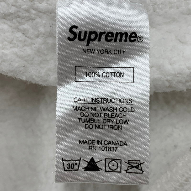 【中古品】【メンズ】 SMALL BOX LOGO HOODED SWEAT SHIRT スモール ボックス ロゴ フーデッド スウェットシャツ パーカー 長袖 トップス 149-251108-as-04-izu サイズ：M カラー：ホワイト 万代Net店