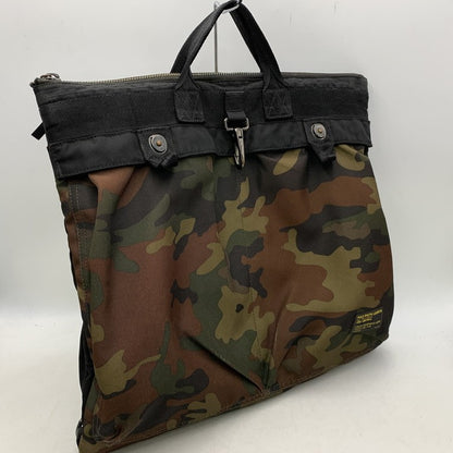 【中古品】【メンズ】 ナイロン カモフラージュ ヘルメット バッグ カバン 鞄 188-251109-cs-02-izu カラー：マルチ 万代Net店