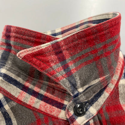 【中古品】【メンズ】 TARTAN CHECK LS SHIRT タータン チェック ロングスリーブ シャツ 長袖 145-260104-kh-03-izu サイズ：38 カラー：レッド系 万代Net店