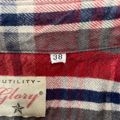 【中古品】【メンズ】 TARTAN CHECK LS SHIRT タータン チェック ロングスリーブ シャツ 長袖 145-260104-kh-03-izu サイズ：38 カラー：レッド系 万代Net店