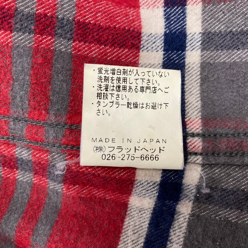 【中古品】【メンズ】 TARTAN CHECK LS SHIRT タータン チェック ロングスリーブ シャツ 長袖 145-260104-kh-03-izu サイズ：38 カラー：レッド系 万代Net店