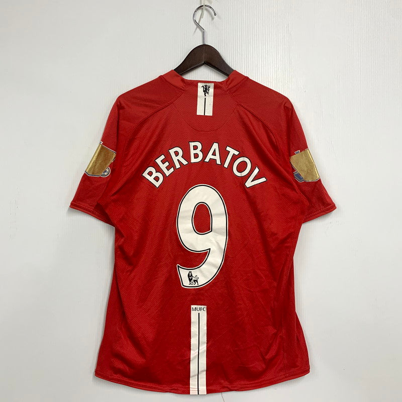 【現状渡し品】【メンズ】 OLD NIKE オールド ナイキ 00S MANCHESTER UNITED UNIFORM マンチェスター ユナイテッド ユニホーム トップス 半袖 146-251113-cs-03-izu サイズ：M カラー：レッド 万代Net店