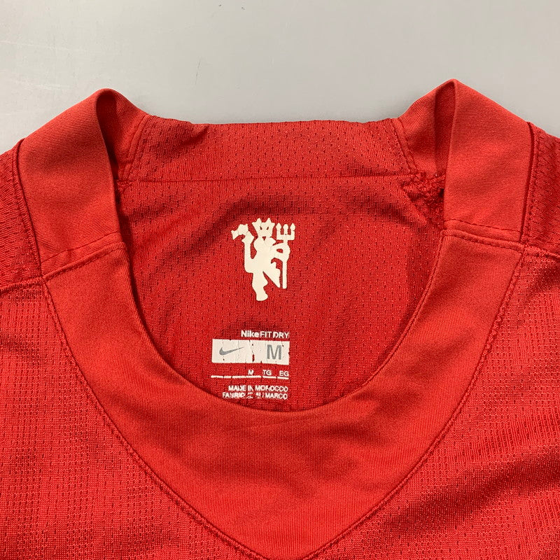 【現状渡し品】【メンズ】 OLD NIKE オールド ナイキ 00S MANCHESTER UNITED UNIFORM マンチェスター ユナイテッド ユニホーム トップス 半袖 146-251113-cs-03-izu サイズ：M カラー：レッド 万代Net店