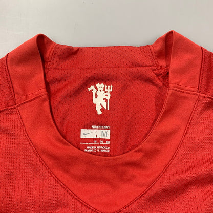 【現状渡し品】【メンズ】 OLD NIKE オールド ナイキ 00S MANCHESTER UNITED UNIFORM マンチェスター ユナイテッド ユニホーム トップス 半袖 146-251113-cs-03-izu サイズ：M カラー：レッド 万代Net店