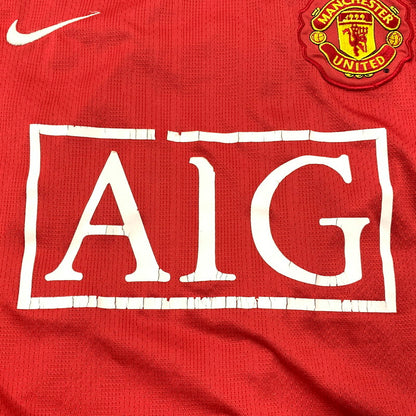 【現状渡し品】【メンズ】 OLD NIKE オールド ナイキ 00S MANCHESTER UNITED UNIFORM マンチェスター ユナイテッド ユニホーム トップス 半袖 146-251113-cs-03-izu サイズ：M カラー：レッド 万代Net店